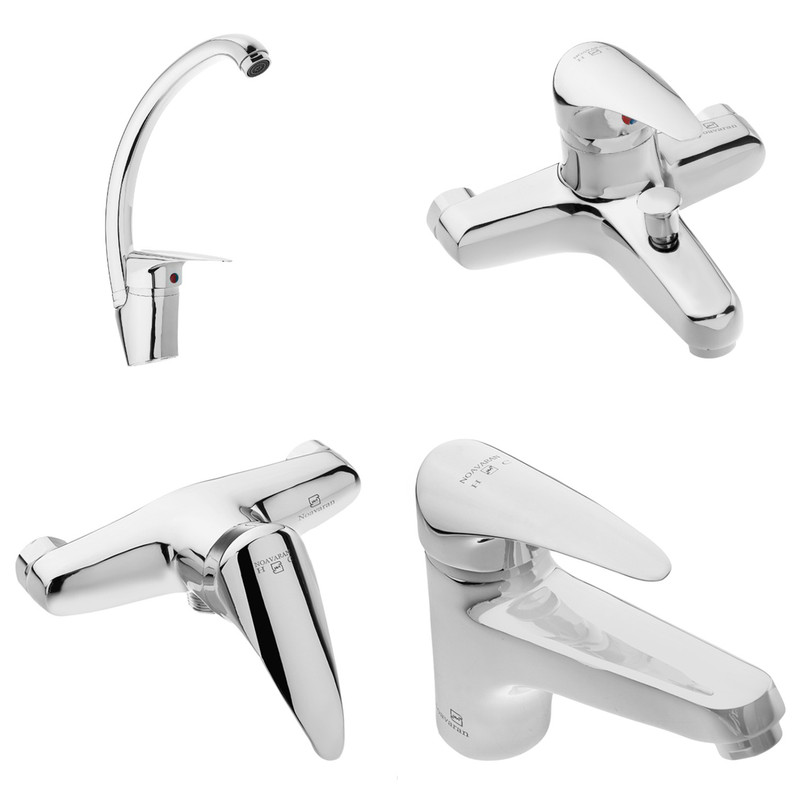 شیرآلات شیرآلات بهداشتی نوآوران مدل Eco مجموعه 4 عددی